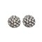 Gunmetal Rhinestone Button for Jewelry Wedding Clothing Crafts